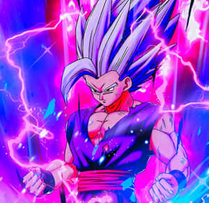 Gohan Beast Form Power Up Wallpaper