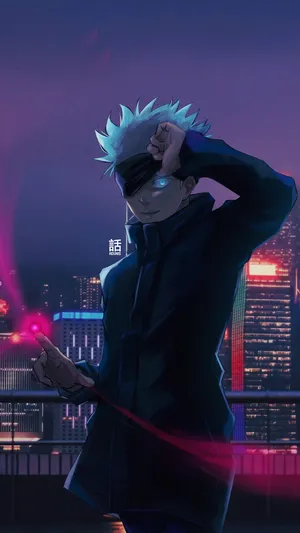 Gojo Eye Jujutsu Kaisen Iphone Wallpaper