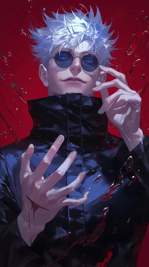 Gojo Satorui Phone Wallpaper Art Wallpaper