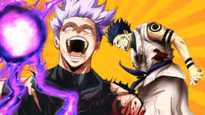 Gojovs Sukuna Epic Confrontation Wallpaper