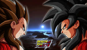 Goku And Vegeta: Rivals And Friends Wallpaper