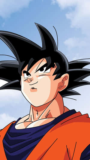 Goku_ Closeup_ D B Z_ Anime Wallpaper