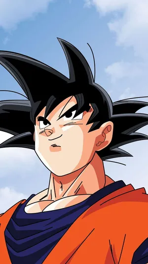 Goku_ Closeup_ D B Z_ Anime Wallpaper