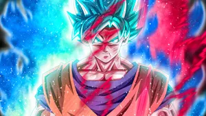 Goku From The Hit Anime Series Dragon Ball, Ready For Battle Wallpaper