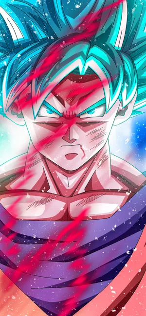Goku Kaio Ken Dragon Ball Super Iphone Wallpaper