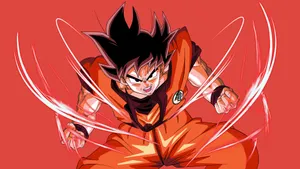 Goku Power Up Aura Wallpaper
