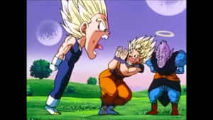 Goku Shows His Funny Side Wallpaper