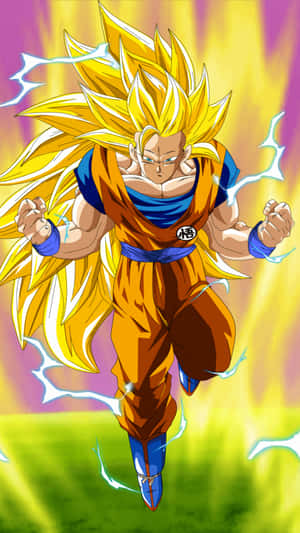 Goku Super Saiyan 3 Dragon Ball Super Iphone Wallpaper