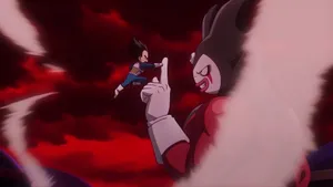 Goku Versus Moro Battle Wallpaper