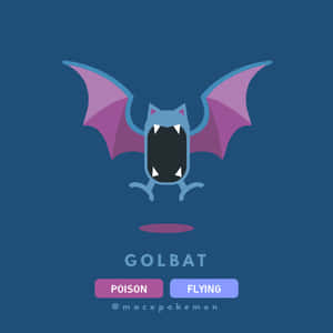 Golbat Poison Flying Pokemon Wallpaper