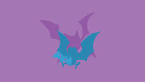 Golbat Purple Shadow Wallpaper