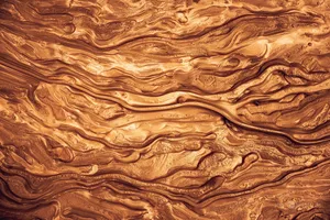 Gold And Silver Melted Clay Mud Wallpaper