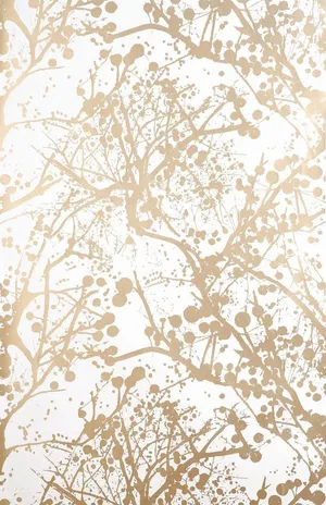 Gold And White Sparkle, An Elegant Combination Wallpaper