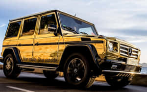 Gold Cars Mercedes Benz G Class Wallpaper