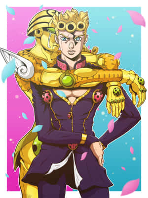 Gold Experience, The Stand Of Giorno Giovanna From Jojo's Bizarre Adventure Wallpaper