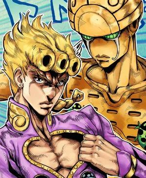 Gold Experience, The Stand Of Giorno Giovanna In Jojo's Bizarre Adventure Wallpaper