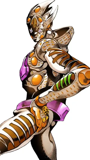 Gold Experience Unleashed - Jojo's Bizarre Adventure Wallpaper