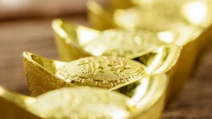 Gold Ingots Close Up Wallpaper