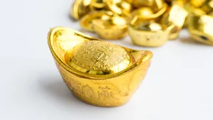 Gold Ingots For Wealth Wallpaper