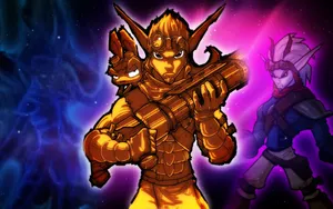 Gold Jak And Daxter Wallpaper