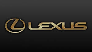 Gold Lexus Logo Wallpaper