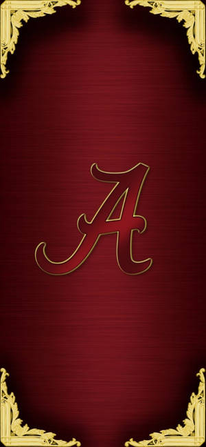 Gold Maroon Alabama Crimson Tide Wallpaper