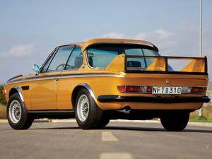 Gold Metallic Classic Bmw Wallpaper