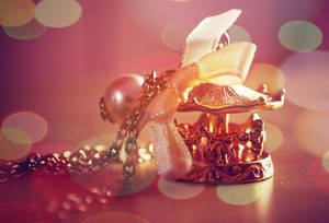 Gold Ornaments Wallpaper