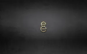 Gold Texture Small Letter E Wallpaper