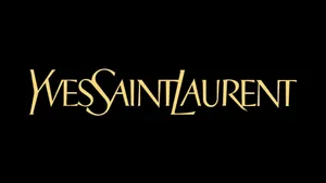 Gold Ysl Branding Wallpaper