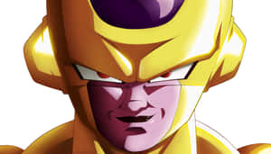 Golden Frieza Shines Bright With Unstoppable Power Wallpaper