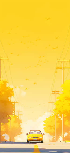 Golden Hour Drive.jpg Wallpaper