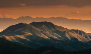 Golden Hour Mountain Macbook Wallpaper