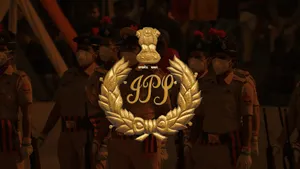 Golden Ips Logo And Police Wallpaper