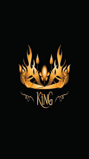 Golden King Crown Wallpaper