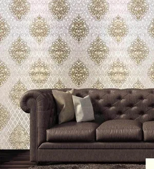 Golden Royal Designer Wallpaper