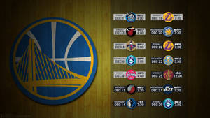 Golden State Warriors Game Schedule Wallpaper