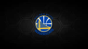 Golden State Warriors Logo With Golden Yellow, Royal Blue And White Wallpaper