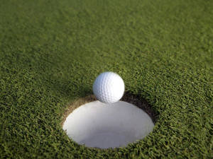 Golf Ball Goal Desktop Background Wallpaper