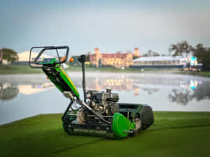 Golf Course Maintenanceat Dawn Wallpaper