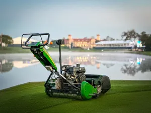 Golf Course Maintenanceat Dawn Wallpaper