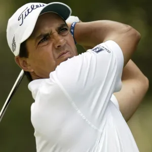 Golfer Tom Pernice Jr Swing Focus Wallpaper