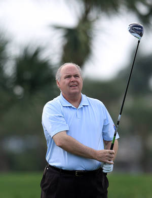 Golfing Rush Limbaugh Wallpaper