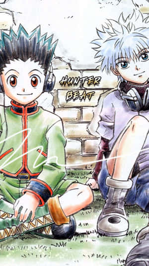 Gon And Killua Together Phone Wallpaper