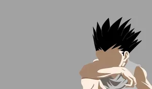 Gon Freecss Minimal Anime Wallpaper