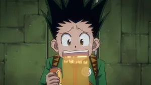 Gon Freecss Puking Drink Wallpaper