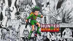 Gon Hunter X Hunter Manga Pages Wallpaper