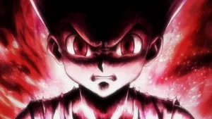 Gon Red Aesthetic Art Wallpaper