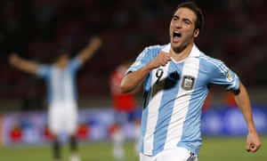 Gonzalo Higuain Argentina 2014 Fifa World Cup Wallpaper