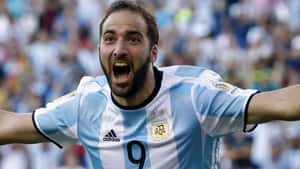 Gonzalo Higuain Argentina Vs. Peru Wallpaper